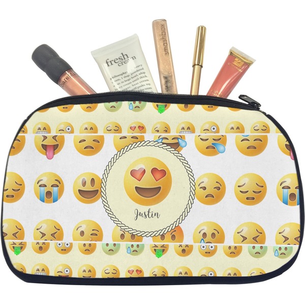 Custom Emojis Makeup / Cosmetic Bag - Medium (Personalized)