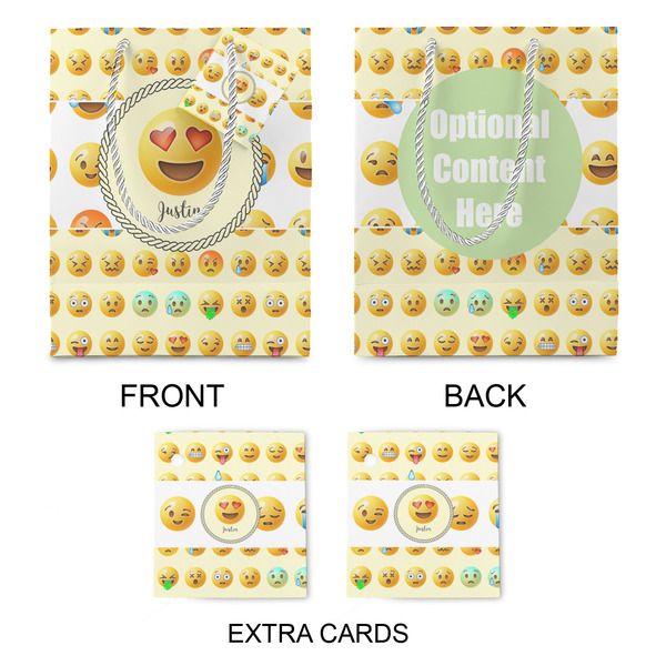 Emojis Medium Gift Bag - Approval