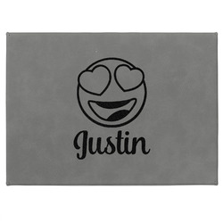 Emojis Medium Gift Box w/ Engraved Leather Lid (Personalized)