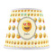 Emojis Poly Film Empire Lampshade - Front View