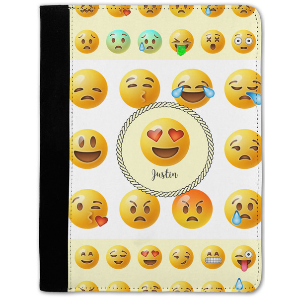 Custom Emojis Notebook Padfolio w/ Name or Text