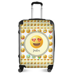 Emojis Suitcase - 24" Medium - Checked (Personalized)