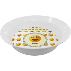 Emojis Melamine Bowl (Personalized)