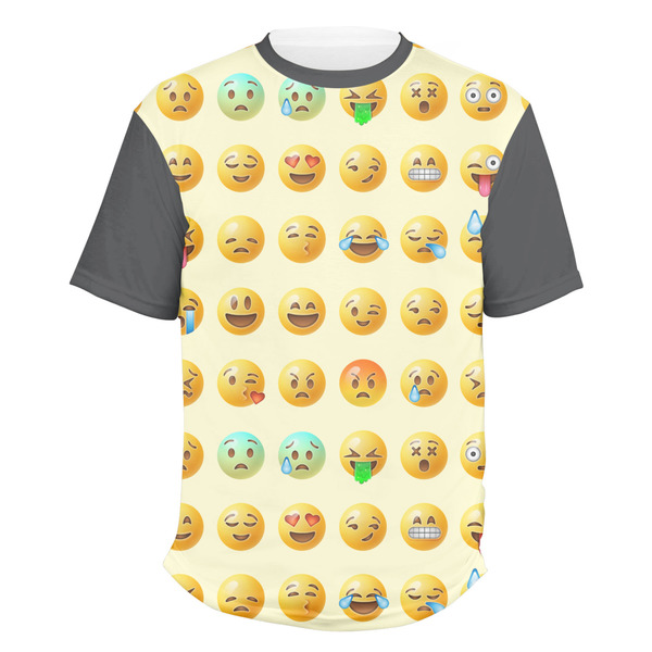 Custom Emojis Men's Crew T-Shirt - Large