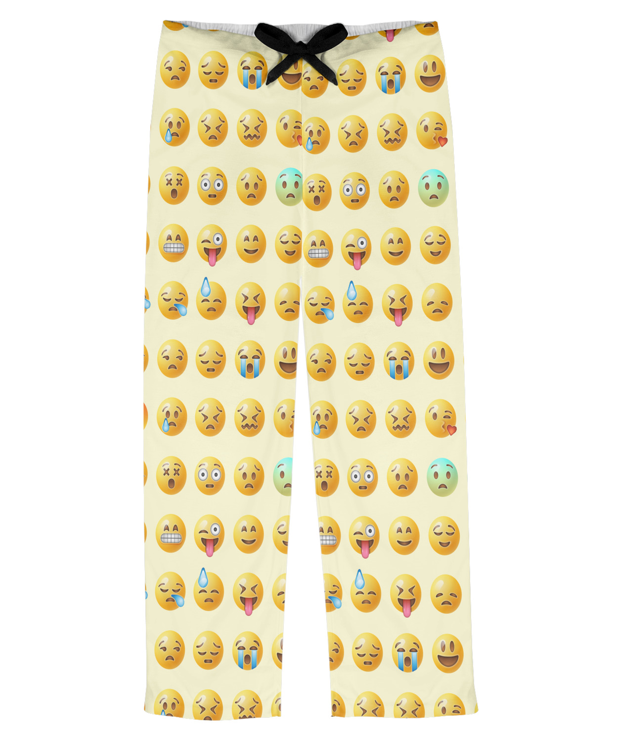 Custom Emojis Mens Pajama Pants YouCustomizeIt
