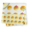Emojis Microfiber Dish Rag - FOLDED (square)