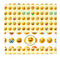 Emojis Microfiber Dish Rag - Front/Approval