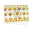 Emojis Microfiber Dish Towel - FOLDED HALF