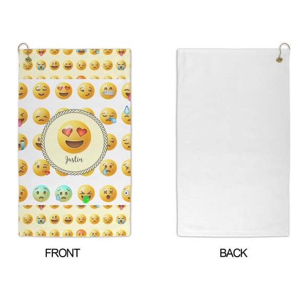 Emojis Microfiber Golf Towels - APPROVAL