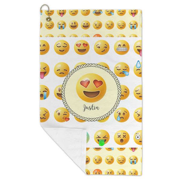 Emojis Microfiber Golf Towels - FOLD