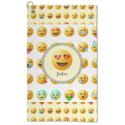 Emojis Microfiber Golf Towel (Personalized)
