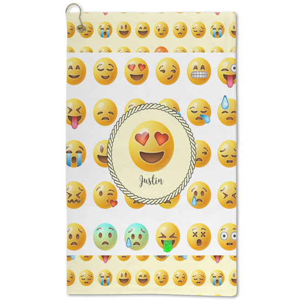 Custom Emojis Microfiber Golf Towel (Personalized)