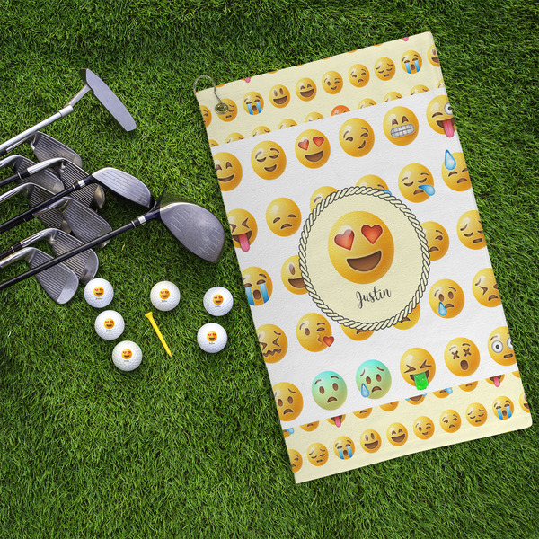 Emojis Microfiber Golf Towels - LIFESTYLE