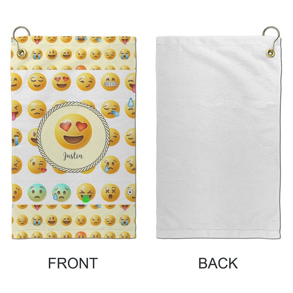 Emojis Microfiber Golf Towels - Small - APPROVAL