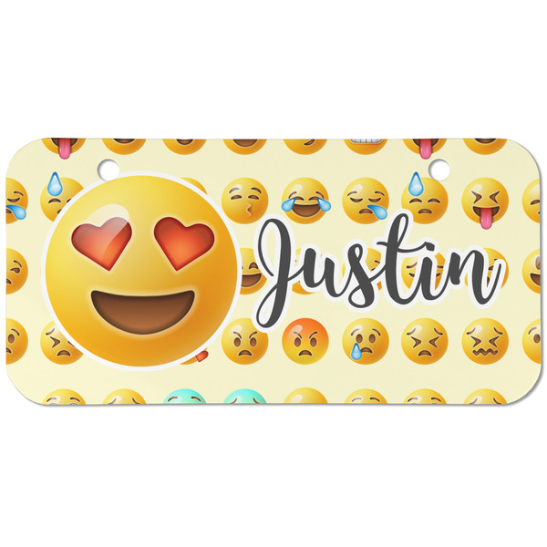 Emojis Mini Bicycle License Plate - Two Holes