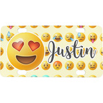 Emojis Mini/Bicycle License Plate (Personalized)