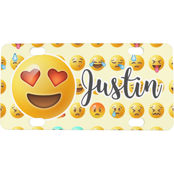 Custom Emojis Mini/Bicycle License Plate (Personalized)
