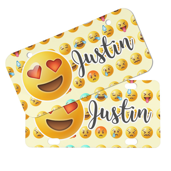 Emojis Mini License Plates - MAIN (4 and 2 Holes)