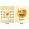 Emojis Minky Blanket - 50"x60" - Double Sided - Front & Back