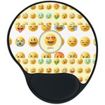 Emojis Mouse Pad with Wrist Support