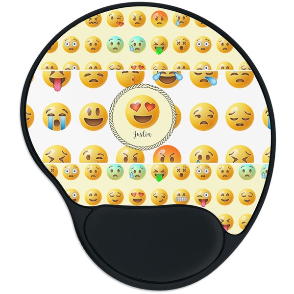 Custom Emojis Mouse Pad with Wrist Support