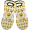 Emojis Neoprene Oven Mitts - Set of 2 w/ Name or Text
