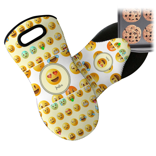 Emojis Neoprene Oven Mitt