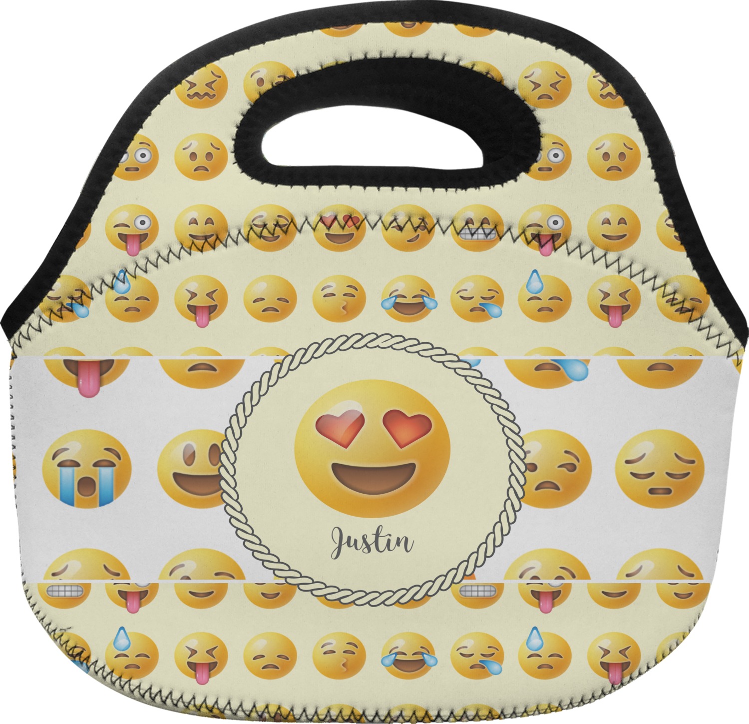 Emojis Lunch Bag (Personalized) YouCustomizeIt