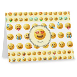 Emojis Note cards (Personalized)