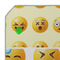 Emojis Octagon Placemat - Single front (DETAIL)