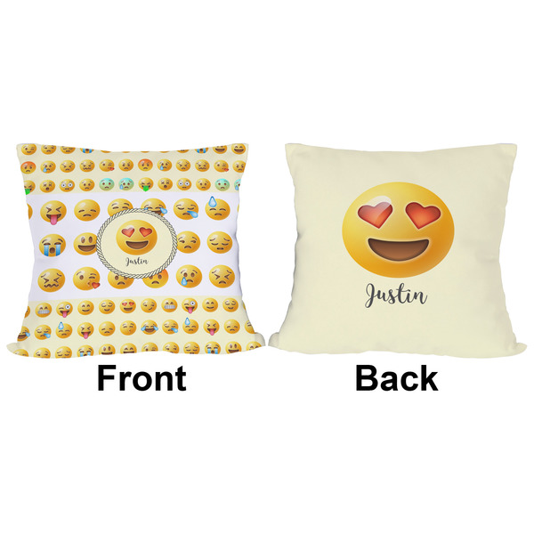 Emojis Outdoor Pillow - 16x16