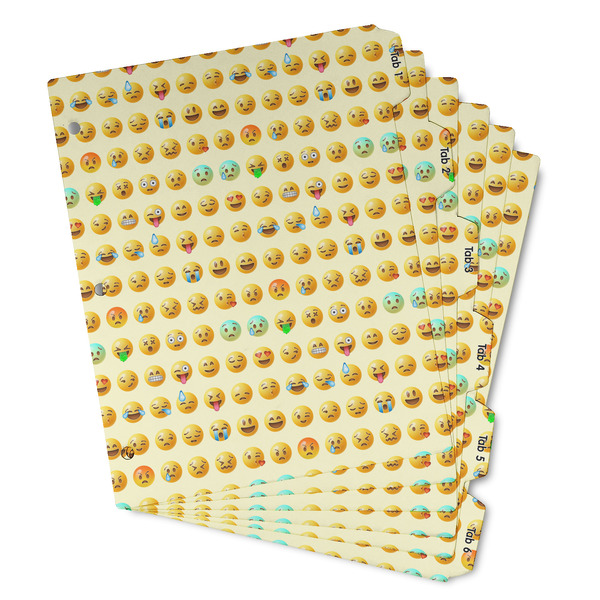 Custom Emojis Binder Tab Divider - Set of 6 (Personalized)
