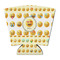 Emojis Party Cup Sleeve - with Bottom (Personalized)