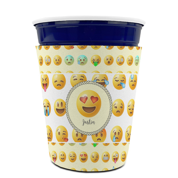 Emojis Party Cup Sleeves - without bottom - FRONT (on cup)