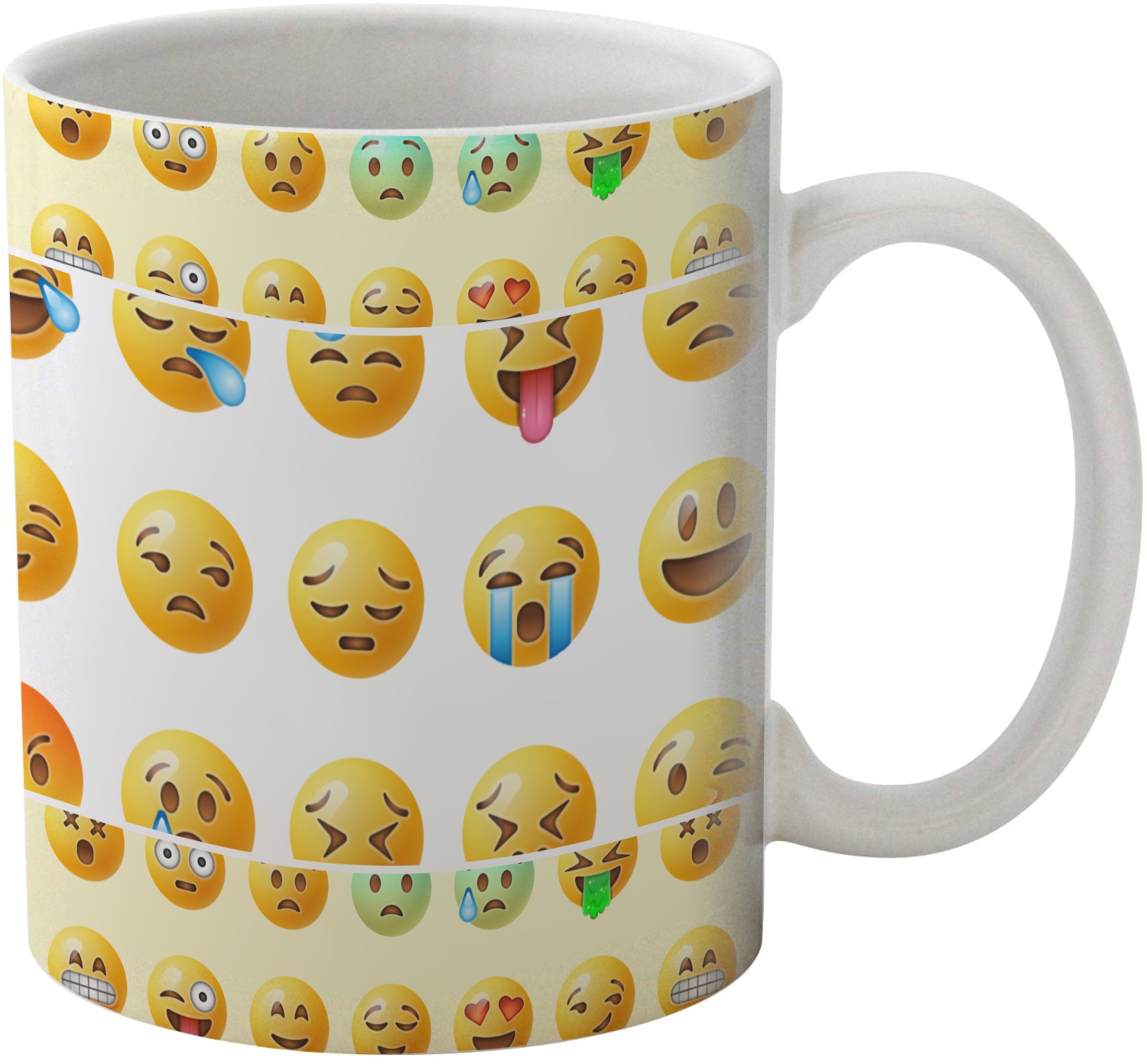 Emojis Coffee Mug (Personalized) YouCustomizeIt