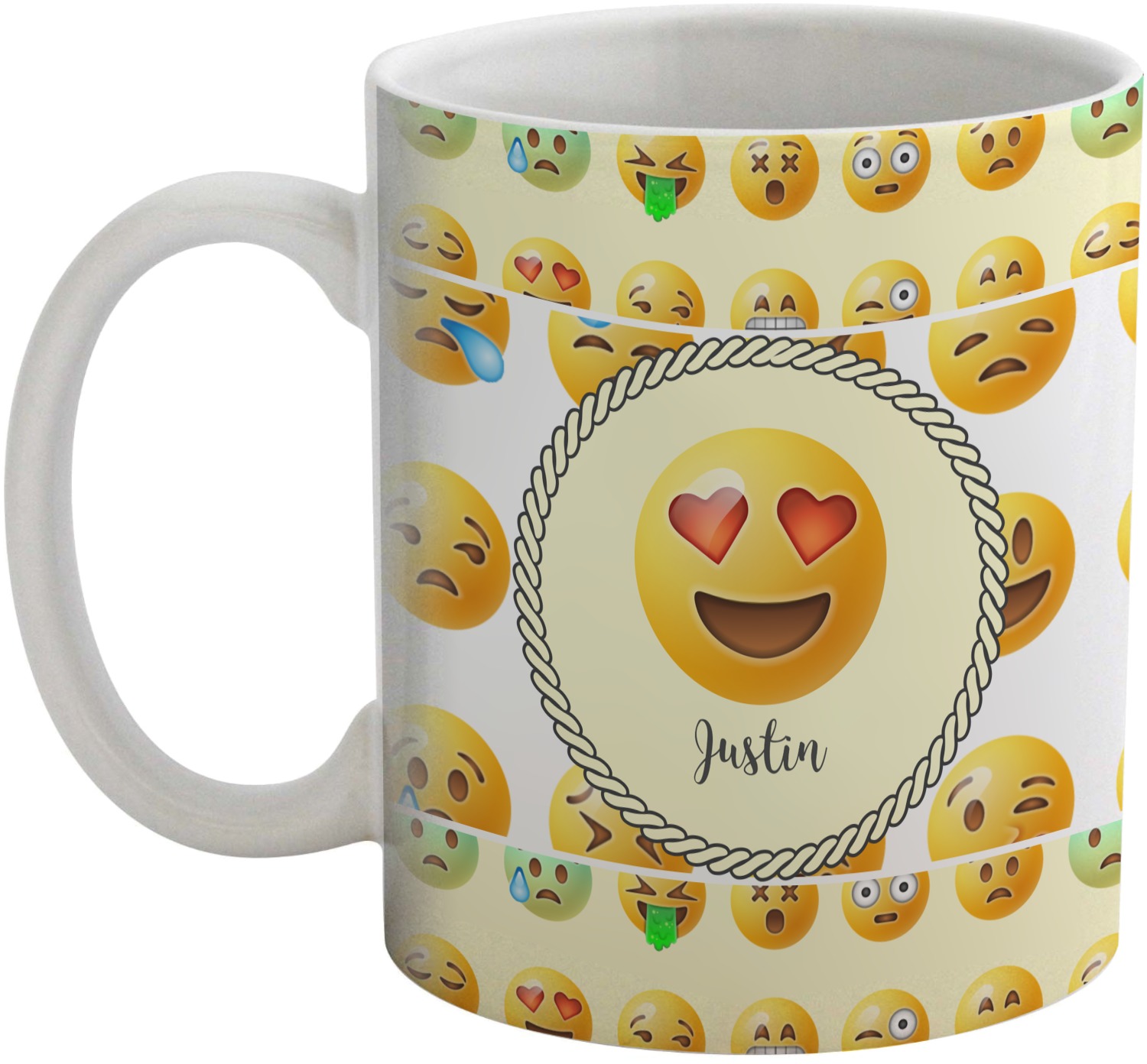 Emojis Coffee Mug (Personalized) YouCustomizeIt