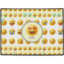 Emojis Door Mat - 24"x18" (Personalized)