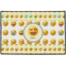 Emojis Door Mat - 36"x24" (Personalized)