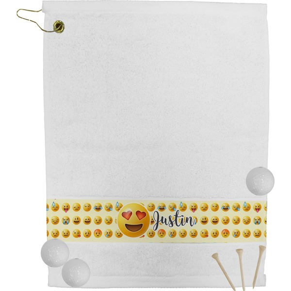 Custom Emojis Golf Bag Towel (Personalized)