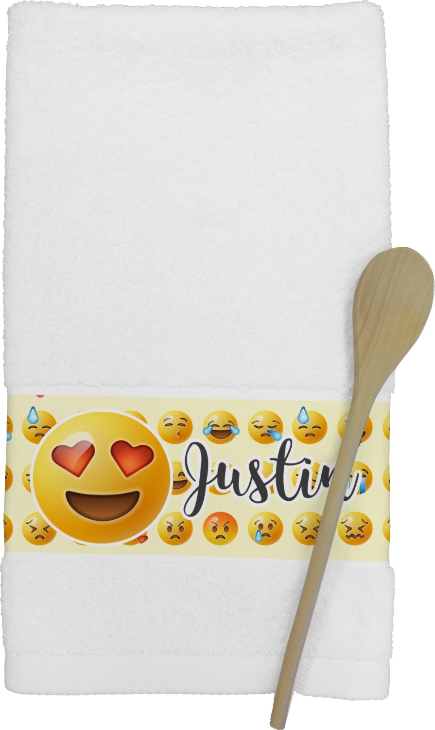 Emojis Kitchen Towel (Personalized) YouCustomizeIt