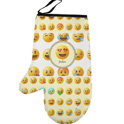 Emojis Left Oven Mitt (Personalized)