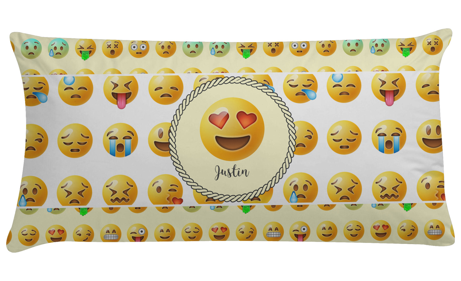 Emojis Pillow Case Standard (Personalized) YouCustomizeIt