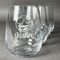 Emojis Stemless Wine Glasses (Set of 4) (Personalized)