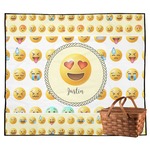 Emojis Outdoor Picnic Blanket (Personalized)