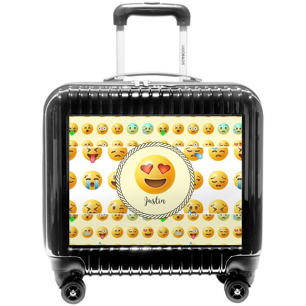 Custom Emojis Pilot / Flight Suitcase (Personalized)