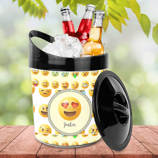 Emojis Plastic Ice Bucket - LIFESTYLE