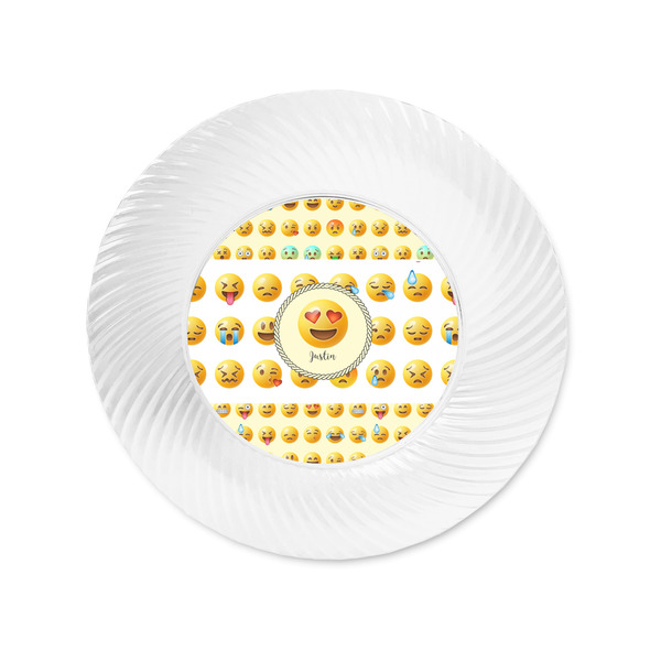 Emojis Plastic Party Appetizer & Dessert Plates - Approval