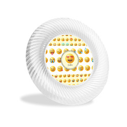 Emojis Plastic Party Appetizer & Dessert Plates - 6" (Personalized)