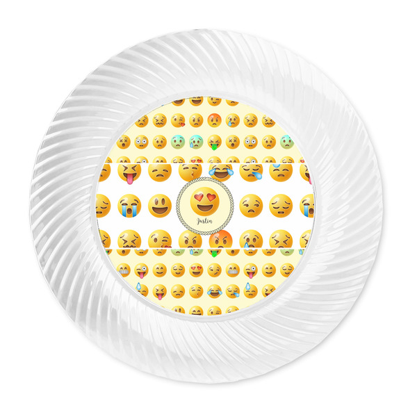 Emojis Plastic Party Dinner Plates - Approval