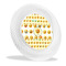 Emojis Plastic Party Dinner Plates - 10" (Personalized)